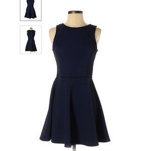NWOT Forever 21 Sleeveless, Navy Blue, Party, Cocktail, Skater Dress - Size M